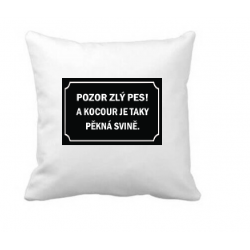 Povlak na polštář jednostranný