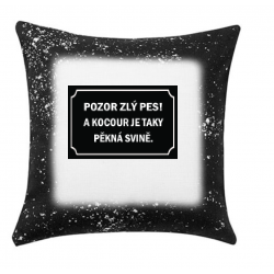 Lněný polštář
