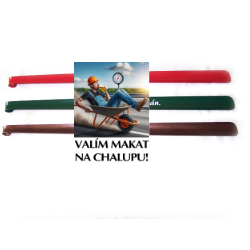 Obouvací lžíce M A X I 87cm S POTISKEM - Jednobarevná